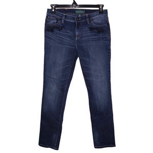 Lauren Ralph Lauren Jeans Woman’s Size 8 Blue 30x30 Straight Casual Modern